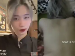 Lộ clip em nv coffee house bị eny xoạc tả tơi p2