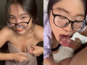 Nữ sinh mút cậu bé đá trứng cút điêu luyện